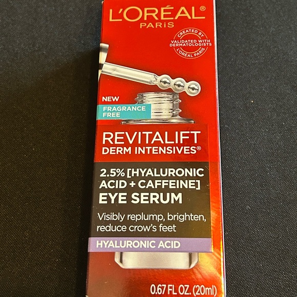L'Oreal Paris Revitalift Derm Intensives Hyaluronic Acid and Caffeine Eye Serum - Picture 10 of 11